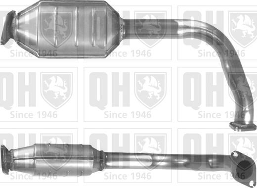 Quinton Hazell QCAT80201H - Каталізатор autozip.com.ua