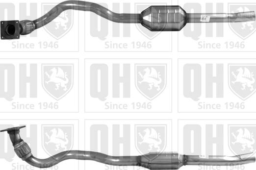 Quinton Hazell QCAT80218H - Каталізатор autozip.com.ua