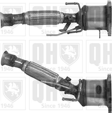Quinton Hazell QCAT80282 - Каталізатор autozip.com.ua