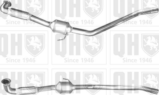 Quinton Hazell QCAT80231H - Каталізатор autozip.com.ua