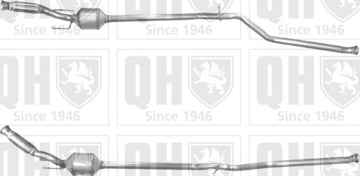 Quinton Hazell QCAT80275H - Каталізатор autozip.com.ua