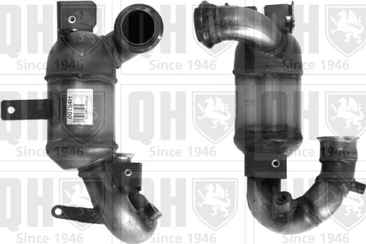 Quinton Hazell QCAT80754H - Каталізатор autozip.com.ua