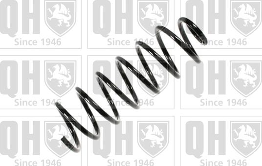 Quinton Hazell QCS6628 - Пружина ходової частини autozip.com.ua