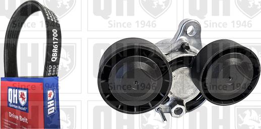 Quinton Hazell QDK159 - Поликлиновий ремінний комплект autozip.com.ua