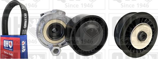 Quinton Hazell QDK166 - Поликлиновий ремінний комплект autozip.com.ua