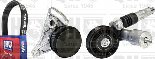 Quinton Hazell QDK215 - Поликлиновий ремінний комплект autozip.com.ua