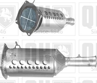 Quinton Hazell QDPF11415HP - Сажі / частковий фільтр, система вихлопу ОГ autozip.com.ua