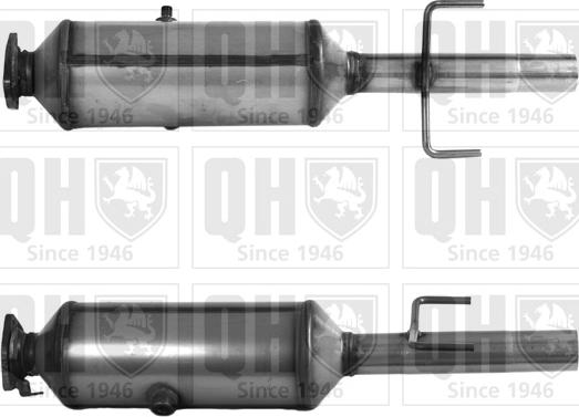 Quinton Hazell QDPF11036HP - Сажі / частковий фільтр, система вихлопу ОГ autozip.com.ua
