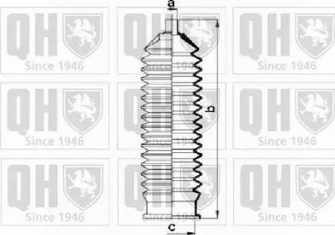 Quinton Hazell QG1457 - Пильник, рульове управління autozip.com.ua