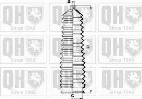 Quinton Hazell QG1470 - Комплект пилника, рульове управління autozip.com.ua