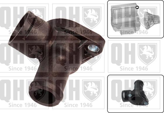 Quinton Hazell QTH820CF - Фланець охолоджуючої рідини autozip.com.ua
