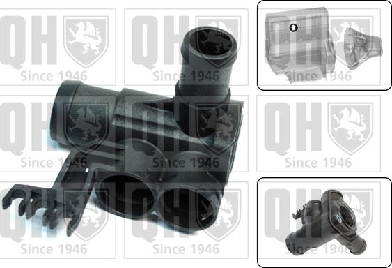 Quinton Hazell QTH823CF - Фланець охолоджуючої рідини autozip.com.ua
