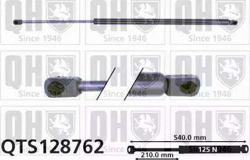 FPS FP 7404 290 - Газова пружина, капот autozip.com.ua