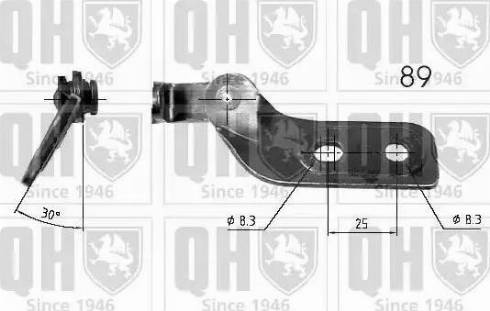 Quinton Hazell QTS840220 - Газова пружина, кришка багажник autozip.com.ua