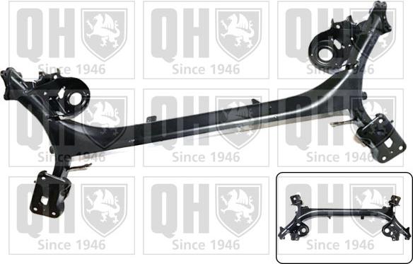 Quinton Hazell QXL129R - Балка моста autozip.com.ua