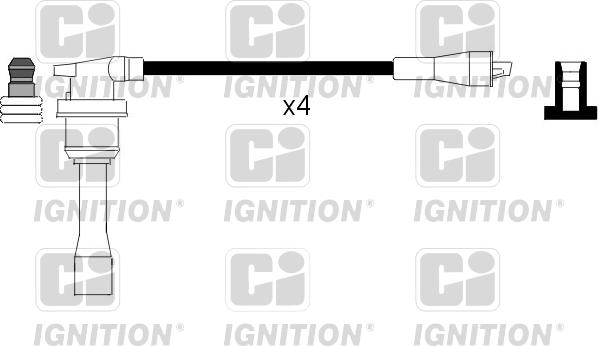 Quinton Hazell XC999 - Комплект проводів запалювання autozip.com.ua