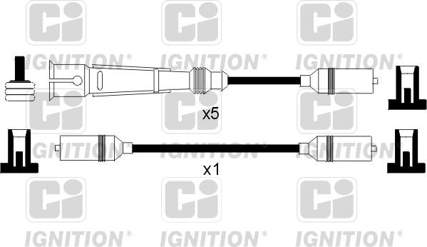 Quinton Hazell XC953 - Комплект проводів запалювання autozip.com.ua