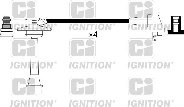 Quinton Hazell XC952 - Комплект проводів запалювання autozip.com.ua