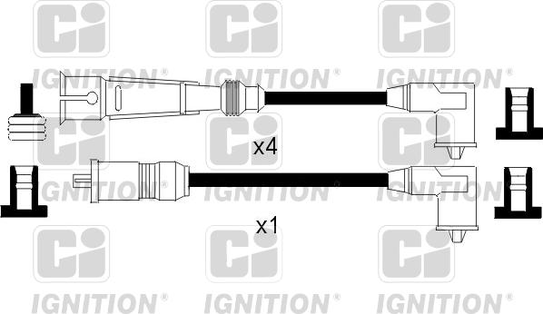 Quinton Hazell XC963 - Комплект проводів запалювання autozip.com.ua