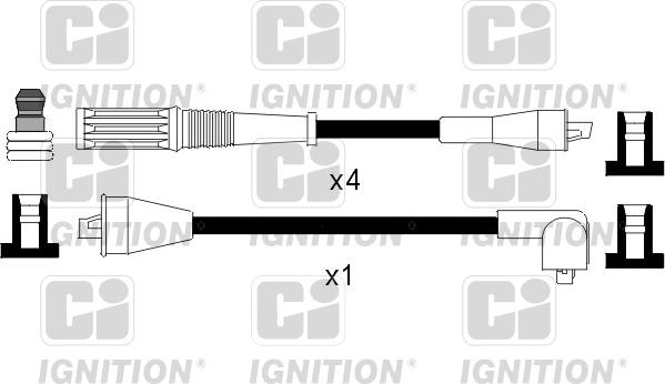Quinton Hazell XC982 - Комплект проводів запалювання autozip.com.ua