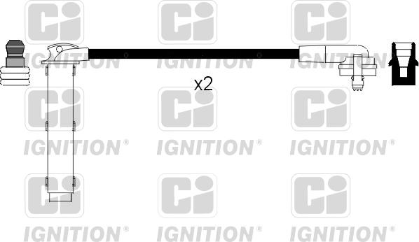 Quinton Hazell XC936 - Комплект проводів запалювання autozip.com.ua