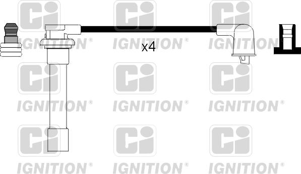 Quinton Hazell XC927 - Комплект проводів запалювання autozip.com.ua