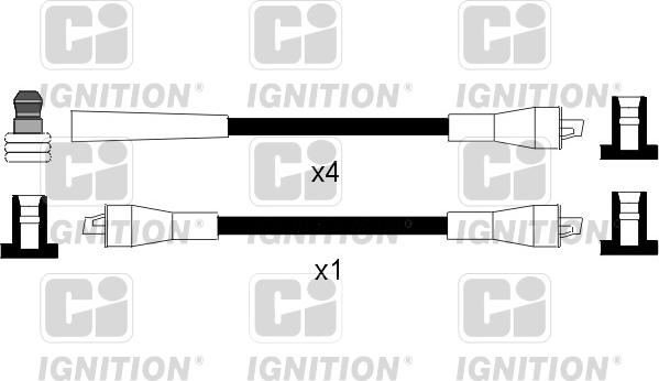 Quinton Hazell XC564 - Комплект проводів запалювання autozip.com.ua