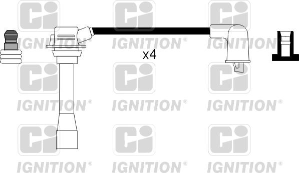 Quinton Hazell XC655 - Комплект проводів запалювання autozip.com.ua