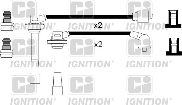 Quinton Hazell XC653 - Комплект проводів запалювання autozip.com.ua