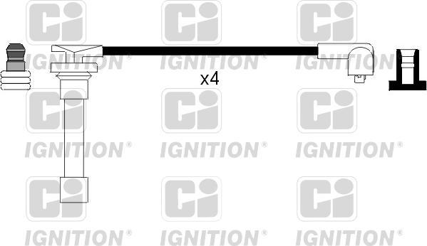 Quinton Hazell XC665 - Комплект проводів запалювання autozip.com.ua