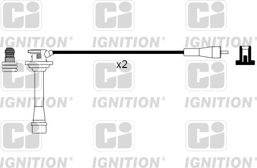 Quinton Hazell XC662 - Комплект проводів запалювання autozip.com.ua