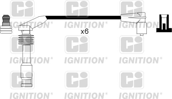 Quinton Hazell XC670 - Комплект проводів запалювання autozip.com.ua
