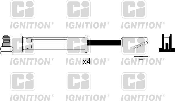 Quinton Hazell XC1090 - Комплект проводів запалювання autozip.com.ua