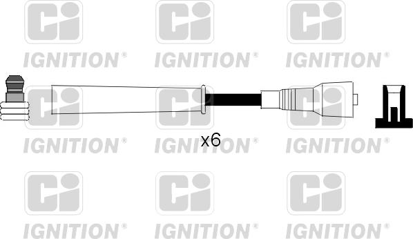 Quinton Hazell XC1064 - Комплект проводів запалювання autozip.com.ua