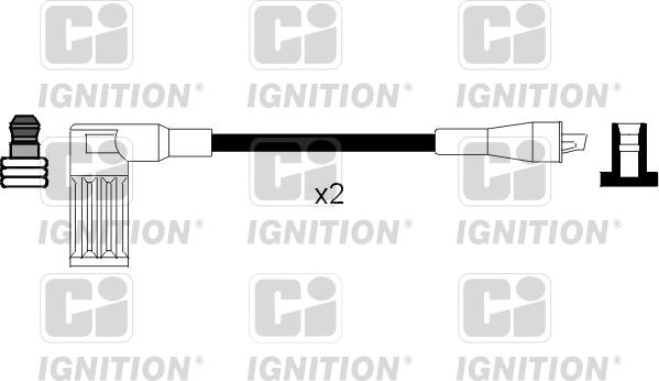 Quinton Hazell XC1010 - Комплект проводів запалювання autozip.com.ua