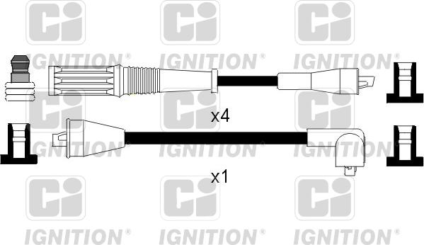 Quinton Hazell XC1012 - Комплект проводів запалювання autozip.com.ua