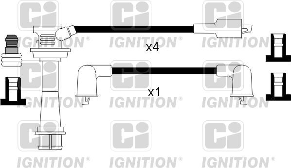 Quinton Hazell XC1083 - Комплект проводів запалювання autozip.com.ua