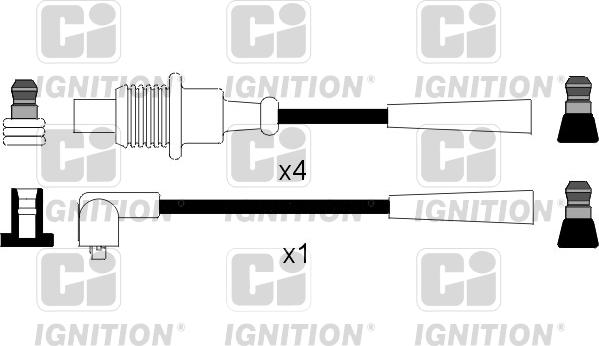 Quinton Hazell XC1032 - Комплект проводів запалювання autozip.com.ua