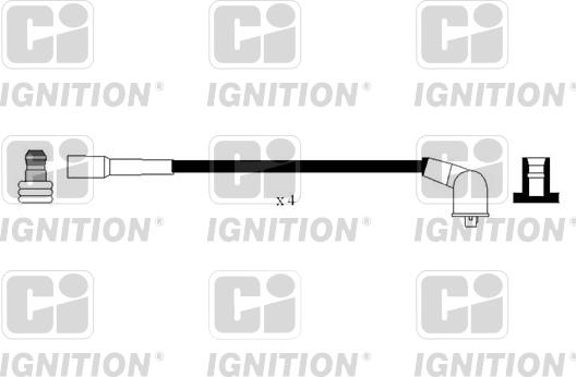 Quinton Hazell XC1193 - Комплект проводів запалювання autozip.com.ua