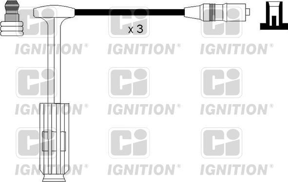 Quinton Hazell XC1181 - Комплект проводів запалювання autozip.com.ua