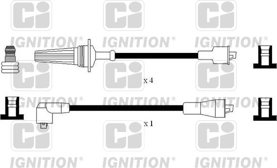 Quinton Hazell XC1139 - Комплект проводів запалювання autozip.com.ua