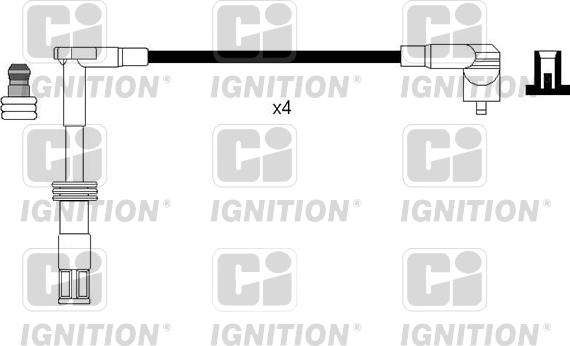 Quinton Hazell XC1121 - Комплект проводів запалювання autozip.com.ua