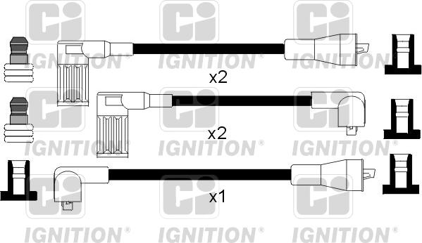 Quinton Hazell XC182 - Комплект проводів запалювання autozip.com.ua