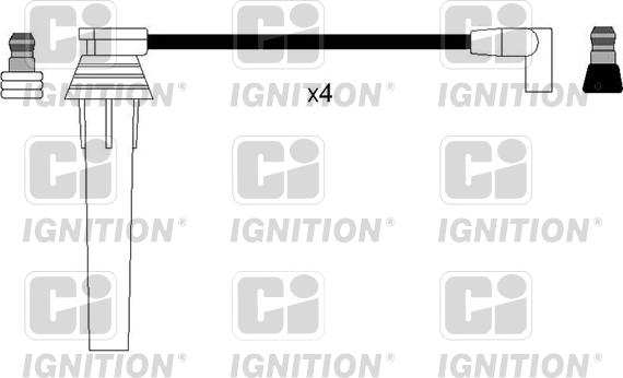 Quinton Hazell XC1210 - Комплект проводів запалювання autozip.com.ua