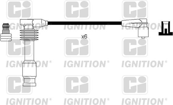 Quinton Hazell XC1211 - Комплект проводів запалювання autozip.com.ua