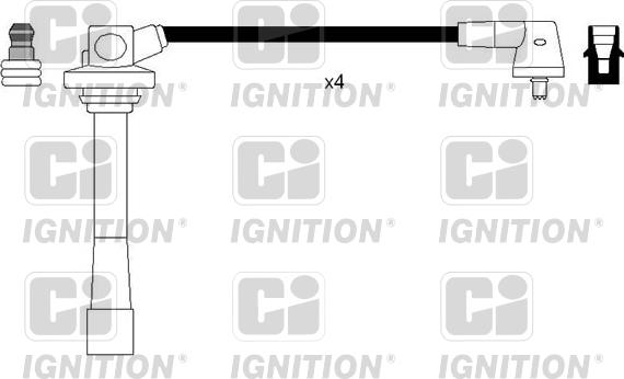 Quinton Hazell XC1230 - Комплект проводів запалювання autozip.com.ua