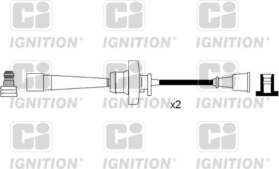 Quinton Hazell XC1227 - Комплект проводів запалювання autozip.com.ua