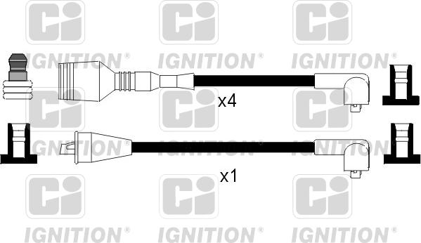 Quinton Hazell XC175 - Комплект проводів запалювання autozip.com.ua