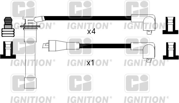 Quinton Hazell XC890 - Комплект проводів запалювання autozip.com.ua