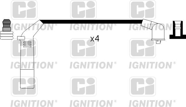 Quinton Hazell XC806 - Комплект проводів запалювання autozip.com.ua
